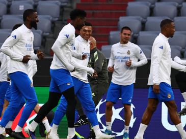 Ganar por dos goles es el marcador ideal para el Real Madrid hoy en Múnich. EFE/A. Szlagyi