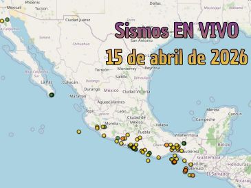 EN VIVO | Sismos en México | Miércoles 15 de abril. ESPECIAL / SSN