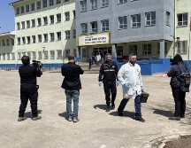 Entre las víctimas había un maestro y tres estudiantes, dijo Unluer. Al menos cuatro de los heridos estaban en estado grave. EFE/ STRINGER