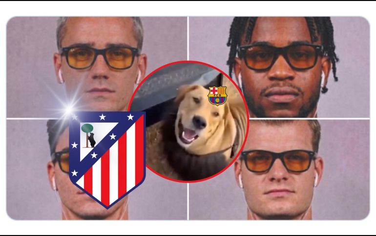 El Atleti ha hecho publicaciones festivas y hasta burlonas tras su victoria en el Spotify Camp Nou contra la escuadra culé. X / @Atleti