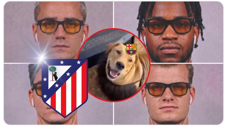 El Atleti ha hecho publicaciones festivas y hasta burlonas tras su victoria en el Spotify Camp Nou contra la escuadra culé. X / @Atleti