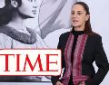 TIME posiciona a Sheinbaum como una de las personas más influyentes del 2026 en la categoría "Líderes". EFE / M. Guzmán