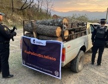 Los detenidos, identificados como Eduardo ‘N’ y Ramón ‘N’, de 47 y 34 años de edad, respectivamente, fueron puestos a disposición de un agente del Ministerio Público. CORTESÍA/ Secretaría de Seguridad del Estado