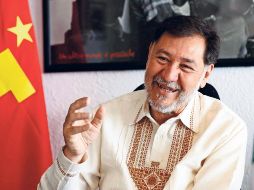 Gerardo Fernández Noroña acaparó la atención de los internautas, ahora por los ingresos de su hijo en la CFE. SUN/ARCHIVO