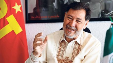 Gerardo Fernández Noroña acaparó la atención de los internautas, ahora por los ingresos de su hijo en la CFE. SUN/ARCHIVO