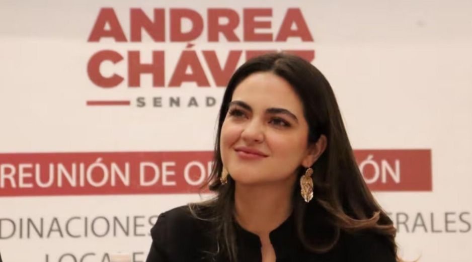 Andrea Chávez Treviño formalizó sus aspiraciones a ser gobernadora de Chihuahua. SUN/ESPECIAL