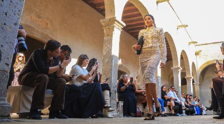 El evento tuvo lugar en el Antiguo Colegio de San Diego, uno de los edificios más antiguos de Guadalajara, cuya construcción comenzó en 1709 y que, a pesar de la moderna ciudad, conserva su estilo primitivo y original. EL INFORMADOR / J. Acosta