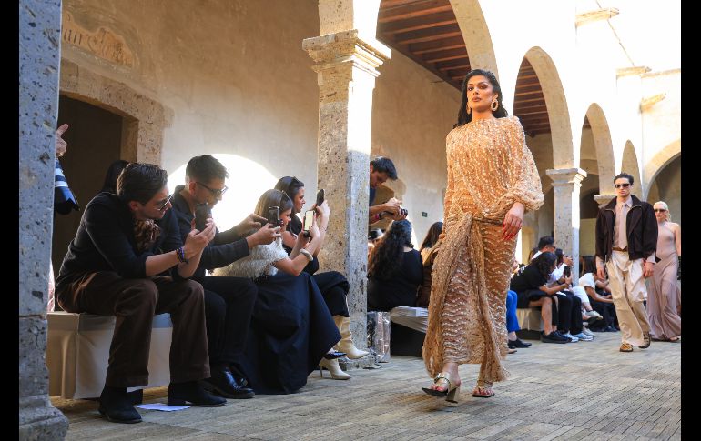 El evento tuvo lugar en el Antiguo Colegio de San Diego, uno de los edificios más antiguos de Guadalajara, cuya construcción comenzó en 1709 y que, a pesar de la moderna ciudad, conserva su estilo primitivo y original. EL INFORMADOR / J. Acosta