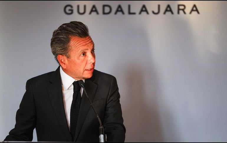 El mandatario confirmó que tanto Alejandro Fernández como la banda Maná se presentarán en la Glorieta de La Minerva, en espectáculos masivos abiertos al público. EL INFORMADOR / J. ACOSTA