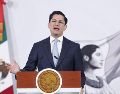 Velasco y canciller surcoreano destacan solidez de relación bilateral, informa la SRE. EFE/ Sáshenka Gutiérrez