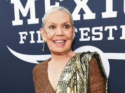 Luisa Huertas participó en la inauguración del Festival de Cine Hola México, en Hollywood, California, en 2025. AFP