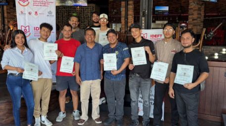 Este tipo de acciones responden a la visión del director general del IDEFT de impulsar la formación en sectores estratégicos como el turismo. ESPECIAL