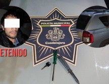 Los hechos ocurrieron ayer por la noche en los cruces de las calles Puerto Escondido y Monte Albán. ESPECIAL / FACEBOOK Policía de Guadalajara