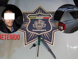 Los hechos ocurrieron ayer por la noche en los cruces de las calles Puerto Escondido y Monte Albán. ESPECIAL / FACEBOOK Policía de Guadalajara