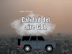 Este jueves 16 de abril se registra mala calidad de aire en Santa Fe con 88 puntos IMECA. EL INFORMADOR / ARCHIVO