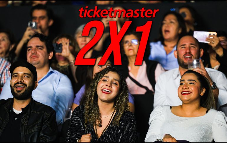 Estos seis conciertos están al 2x1 en Ticketmaster solo HOY 16 de abril de 2026. EL INFORMADOR / ARCHIVO