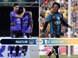 Mazatlán busca regalarle una victoria a su afición en uno de sus últimos partidos en El Encanto frente a un Querétaro que intenta escalar posiciones. ESPECIAL / IMAGO7 y CANVA