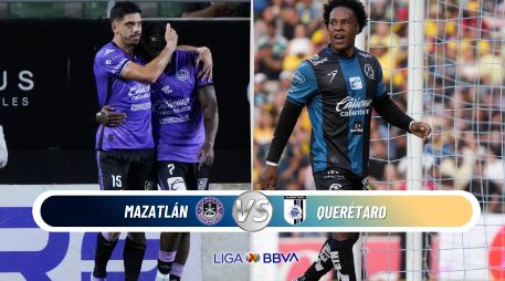 Mazatlán busca regalarle una victoria a su afición en uno de sus últimos partidos en El Encanto frente a un Querétaro que intenta escalar posiciones. ESPECIAL / IMAGO7 y CANVA