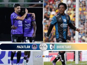Mazatlán busca regalarle una victoria a su afición en uno de sus últimos partidos en El Encanto frente a un Querétaro que intenta escalar posiciones. ESPECIAL / IMAGO7 y CANVA