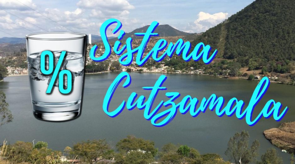 Estas son las tres presas principales del Sistema Cutzamala. NTX / ARCHIVO