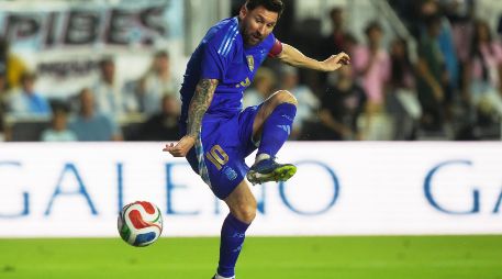 Messi no jugó con Argentina el partido amistoso ante Venezuela en octubre pasado en el Hard Rock Stadium, en Miami, que fue organizado por la empresa demandante. AP / ARCHIVO