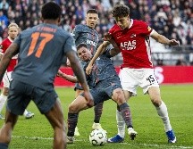 Mateo Chávez arrancó como titular en un encuentro donde él y sus compañeros necesitaban una actuación casi perfecta para aspirar a la remontada. EFE / K. van Weel