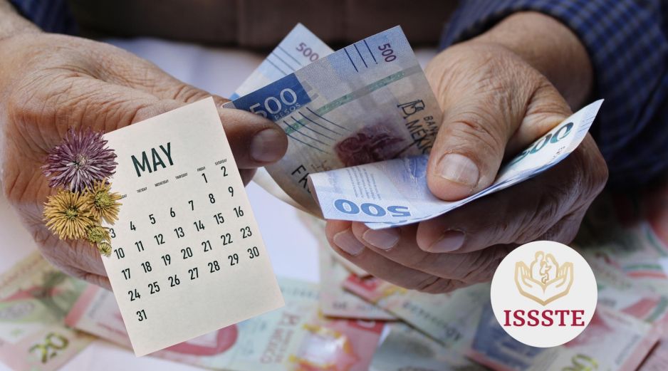 La fecha de mayo quedó establecida desde finales de 2025, cuando el Instituto dio a conocer todas para el cobro de las pensiones a lo largo del año. ESPECIAL / CANVA