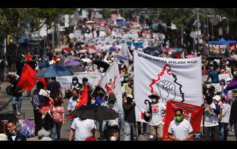 México adoptó esta fecha de forma masiva y oficial desde el año 1913; desde entonces organizaciones sindicales organizan marchas para exigir mejores condiciones laborales. SUN/ARCHIVO