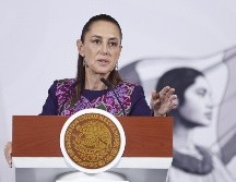 Durante su conferencia de prensa mañanera, la mandataria federal aseguró que la inflación no está por encima de otros años. EFE/ S. Gutierrez.