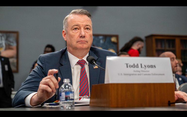 Con la renuncia de Todd Lyons, queda libre una vacante en el ICE llena de controversia. EFE/M. Kaminsky