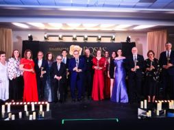 La Fundación Jaime Enrique Michel Velasco entregó los Galardones Rosas de Oro a distintas personalidades de Jalisco. EL INFORMADOR/ J. ACOSTA.