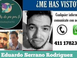 Eduardo Serrano es originario de Tarimoro, Guanajuato, y solía tomar empleos temporales en diversos estados del país. FACEBOOK/Madres Buscadoras de Sonora