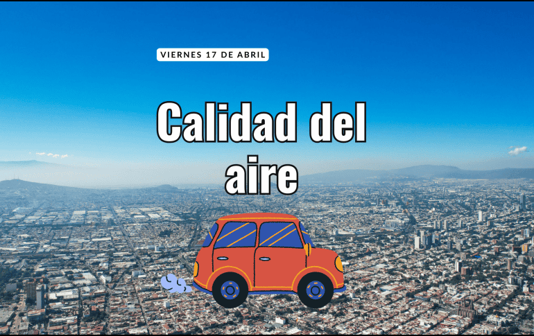 ¿Hay contingencia hoy? Esta es la calidad del aire en el AMG este 17 de abril
