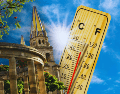 Si ya no soportas el bochorno, descubre cuándo bajan las temperaturas y qué días regresan las lluvias a Guadalajara para planear tu fin de semana. ESPECIAL / CANVA