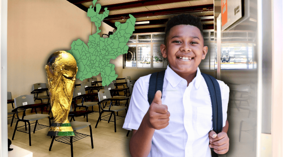Descubre cómo impactará el Mundial 2026 al calendario de actividades de los estudiantes de Jalisco. ESPECIAL/Gobierno de Jalisco/Canva
