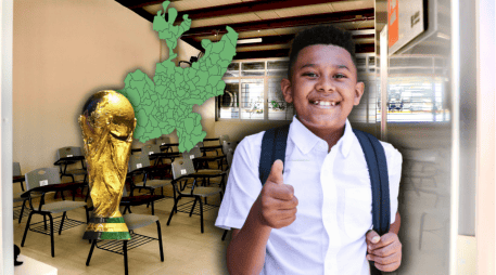 Descubre cómo impactará el Mundial 2026 al calendario de actividades de los estudiantes de Jalisco. ESPECIAL/Gobierno de Jalisco/Canva
