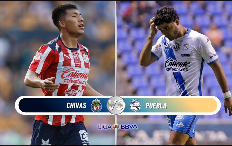 El Rebaño Sagrado intentará sumar tres puntos vitales en el Estadio AKRON frente a Puebla para consolidarse en el primer lugar del torneo. ESPECIAL / IMAGO7 y CANVA