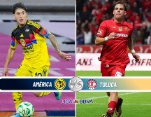 América se juega la clasificación ante el bicampeón Toluca en la recta final del torneo. ESPECIAL / IMAGO7 y CANVA