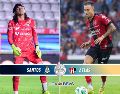 Atlas buscará romper su sequía goleadora y asegurar su lugar en la Liguilla frente a Santos Laguna en la cancha del Estadio TSM. ESPECIAL / IMAGO7 y CANVA