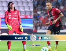 Atlas buscará romper su sequía goleadora y asegurar su lugar en la Liguilla frente a Santos Laguna en la cancha del Estadio TSM. ESPECIAL / IMAGO7 y CANVA