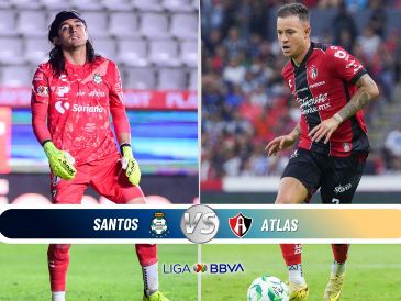 Atlas buscará romper su sequía goleadora y asegurar su lugar en la Liguilla frente a Santos Laguna en la cancha del Estadio TSM. ESPECIAL / IMAGO7 y CANVA