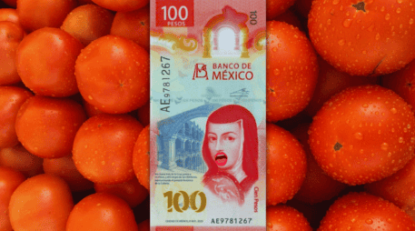 El kilo de jitomate saladette en mercados y tiendas de autoservicio se vendió entre los 28 y 60 pesos el kilo en los últimos días, en tanto que el bola está en un rango de 60 a 98 pesos, en la Ciudad de México. ESPECIAL / CANVA