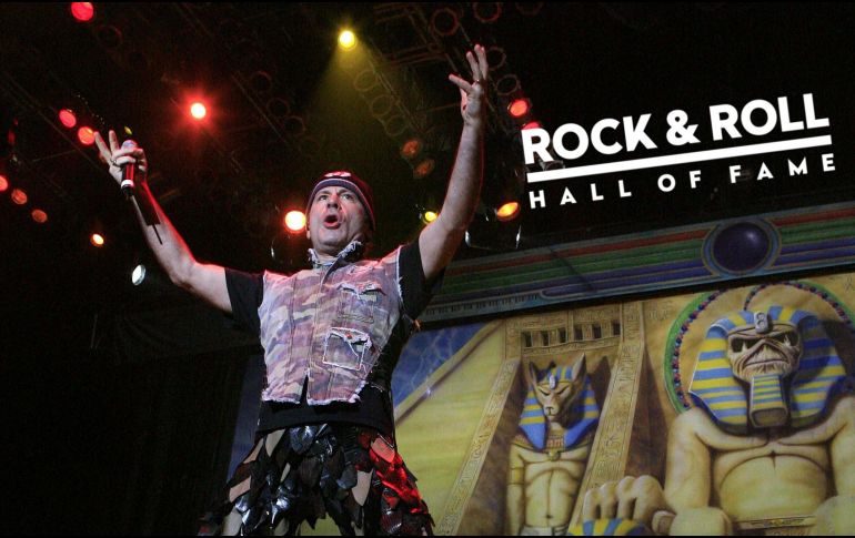 El manager de Iron Maiden confirmó la ausencia en la ceremonia luego de que fuesen incluidos como parte del grupo que ingresará al Salón de la Fama del Rock & Roll este 2026. EL INFORMADOR / ARCHIVO