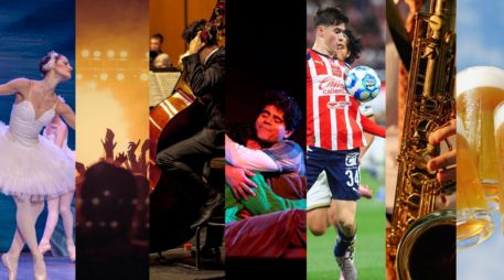 Teatro, música en vivo y experiencias únicas convierten a Guadalajara en el mejor plan del fin de semana. ESPECIAL