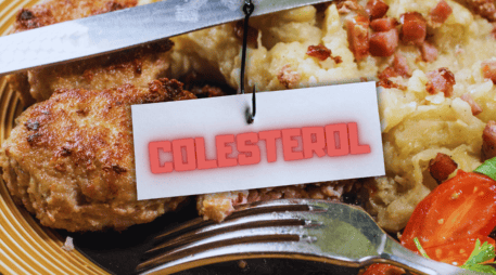 La alimentación inadecuada entre la población es un factor determinante en los niveles elevados de colesterol. ESPECIAL / CANVA