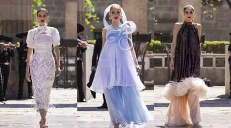 Benito Santos brilla en Volvo Fashion Week México. CORTESÍA