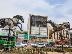 Las Tres Gracias, de Sergio Garval, fueron reubicadas en Plaza República de Guadalajara. EL INFORMADOR/A.NAVARRO
