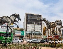Las Tres Gracias, de Sergio Garval, fueron reubicadas en Plaza República de Guadalajara. EL INFORMADOR/A.NAVARRO