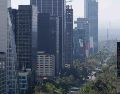 La contaminación era alta la mañana de este sábado en la Ciudad de México. SUN/D. Simón