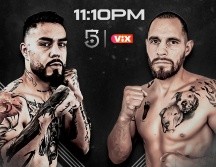 José Miguel Borrego y Mario Pérez pelean en peso wélter. X/TUDNMEX